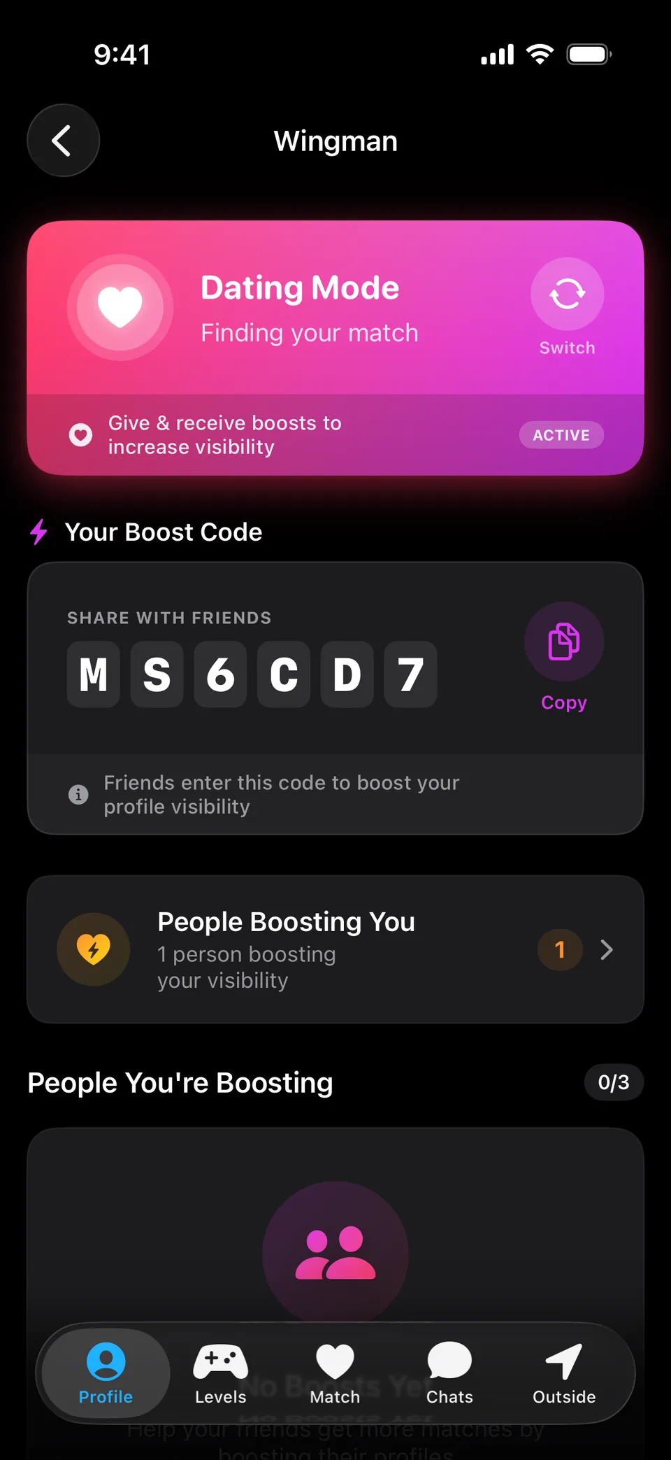 App screenshot